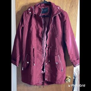 Magenta Utility Jacket